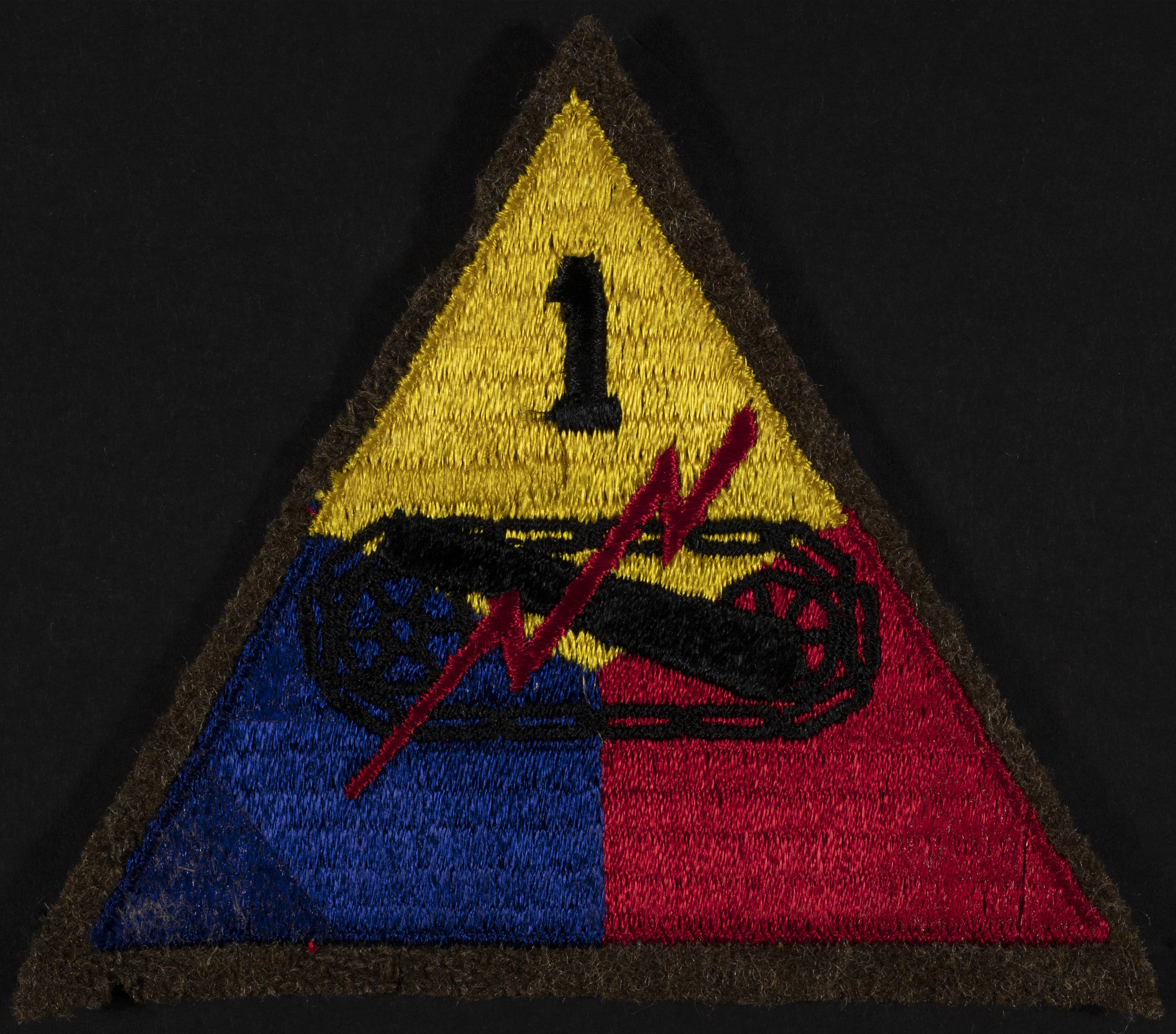 First Armoured Division Patch
