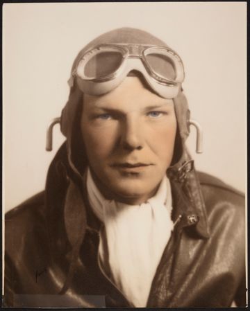 Otto Stephen Schmidt Portrait Photograph, April 15, 1944