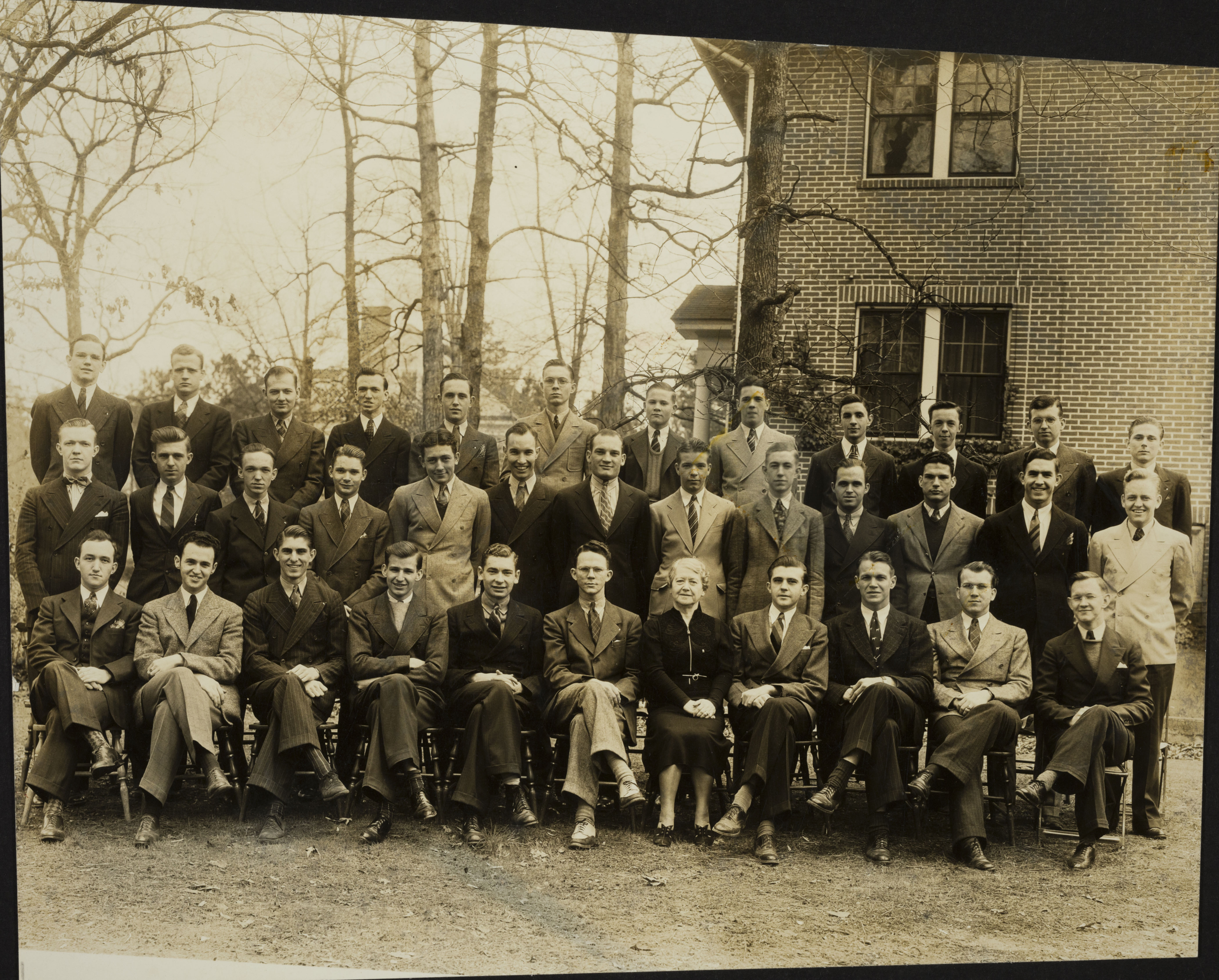 Beta Kappa Chapter Group Photograph, 1939