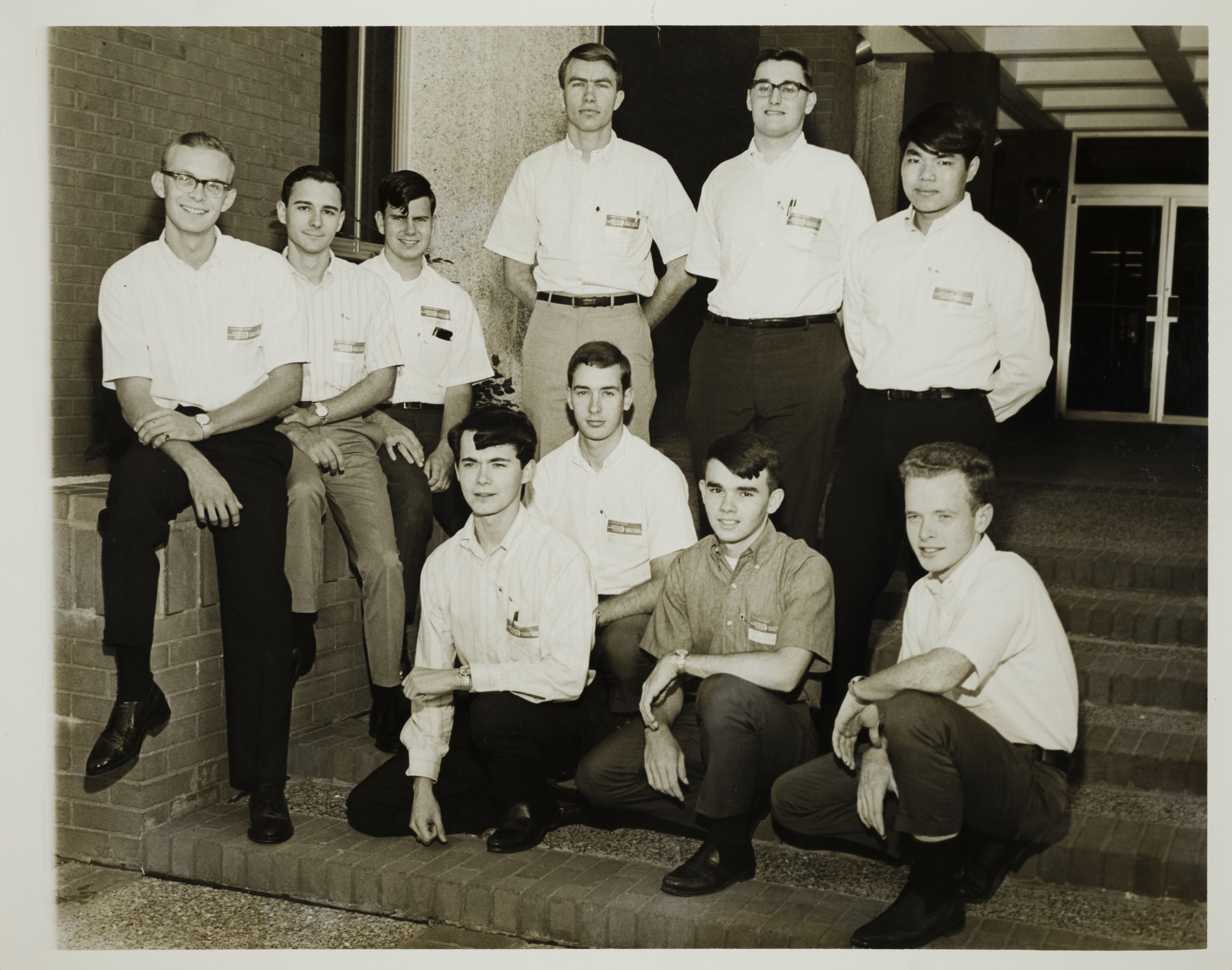 Beta Kappa Chapter Members at Leadership School Photograph, 1967
