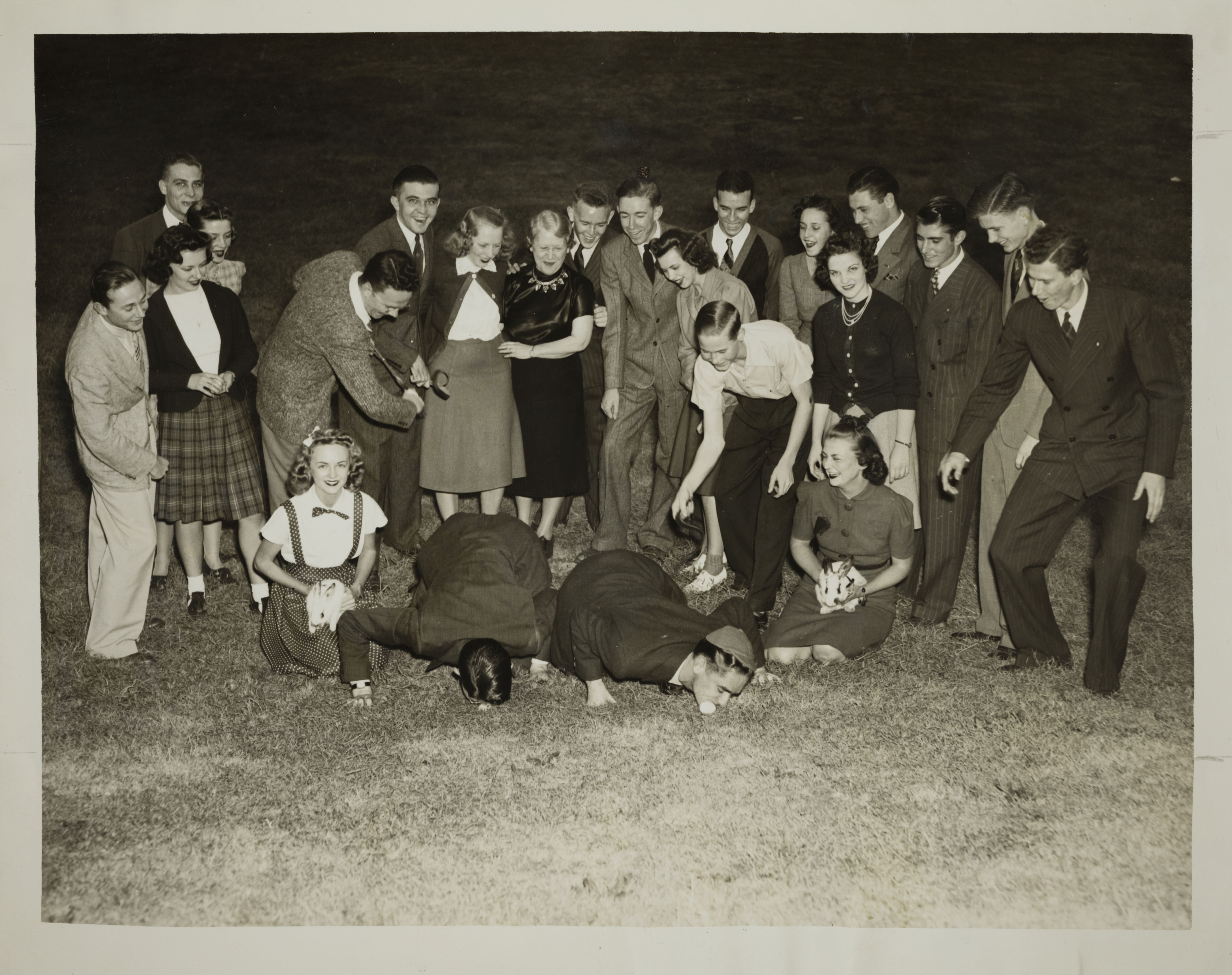 Beta Kappa Chapter Members at Easter Party Photograph, November 10, 1939