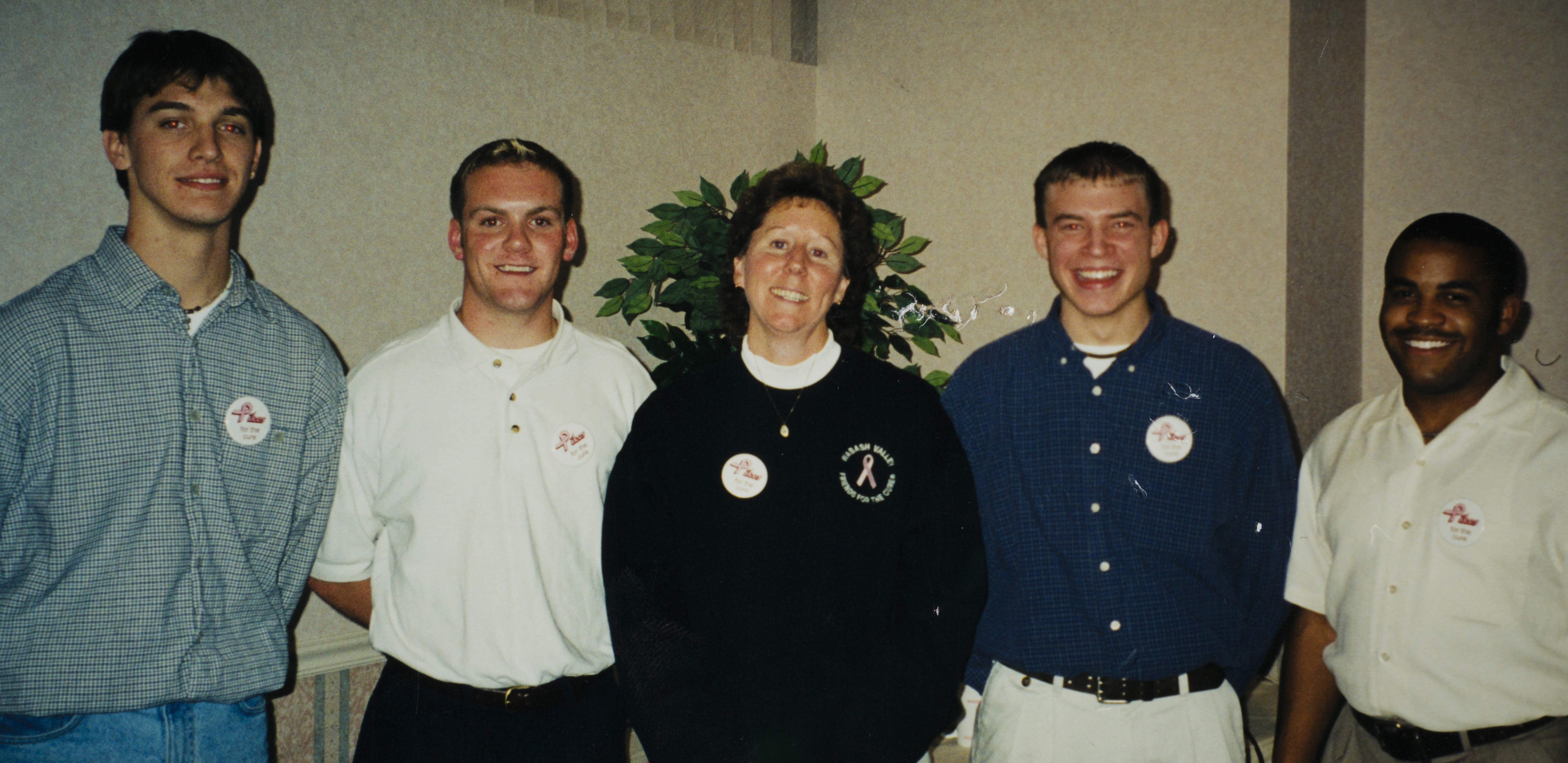 Mundell, Stephenson, Walters, and Wooden with Susan Decker Photograph, 1997