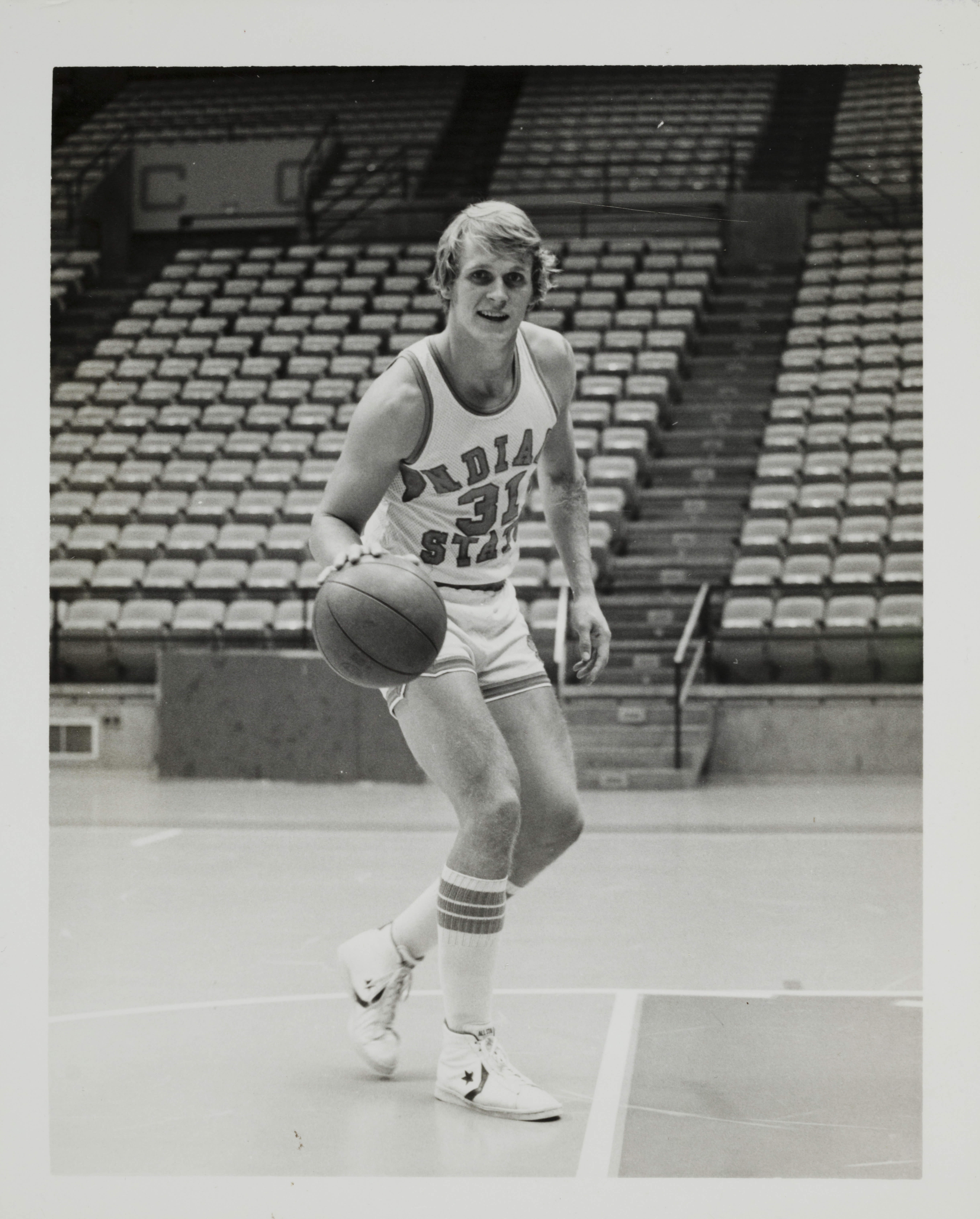 Bob Heating Dribbling a Basketball Photograph