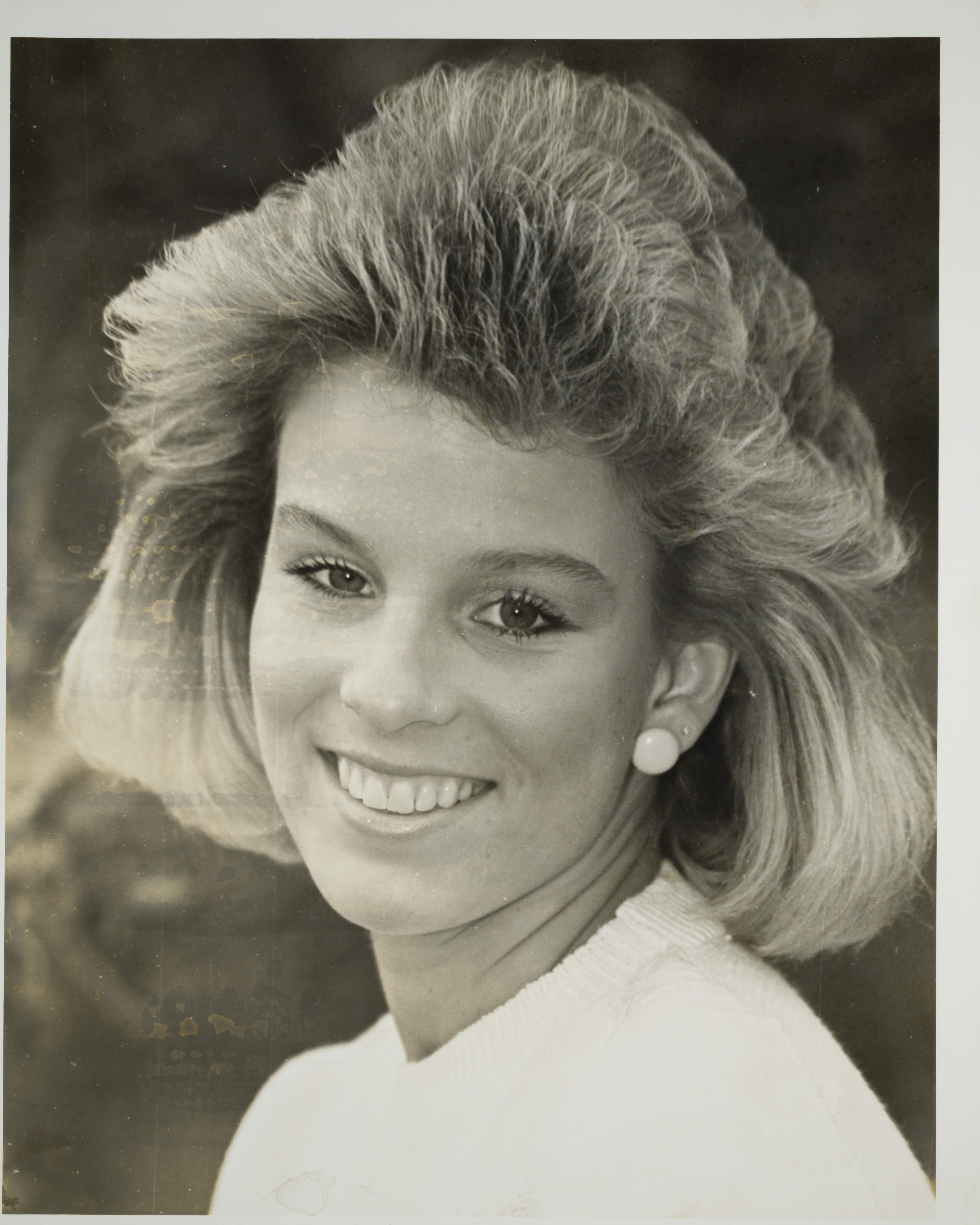 Holly Ann Hite Headshot Photograph, 1986