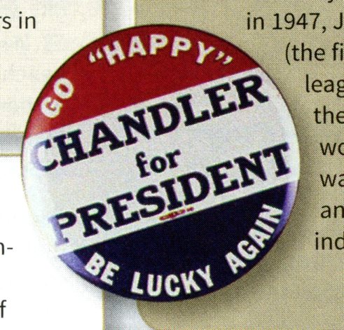Chandler for President Political Button