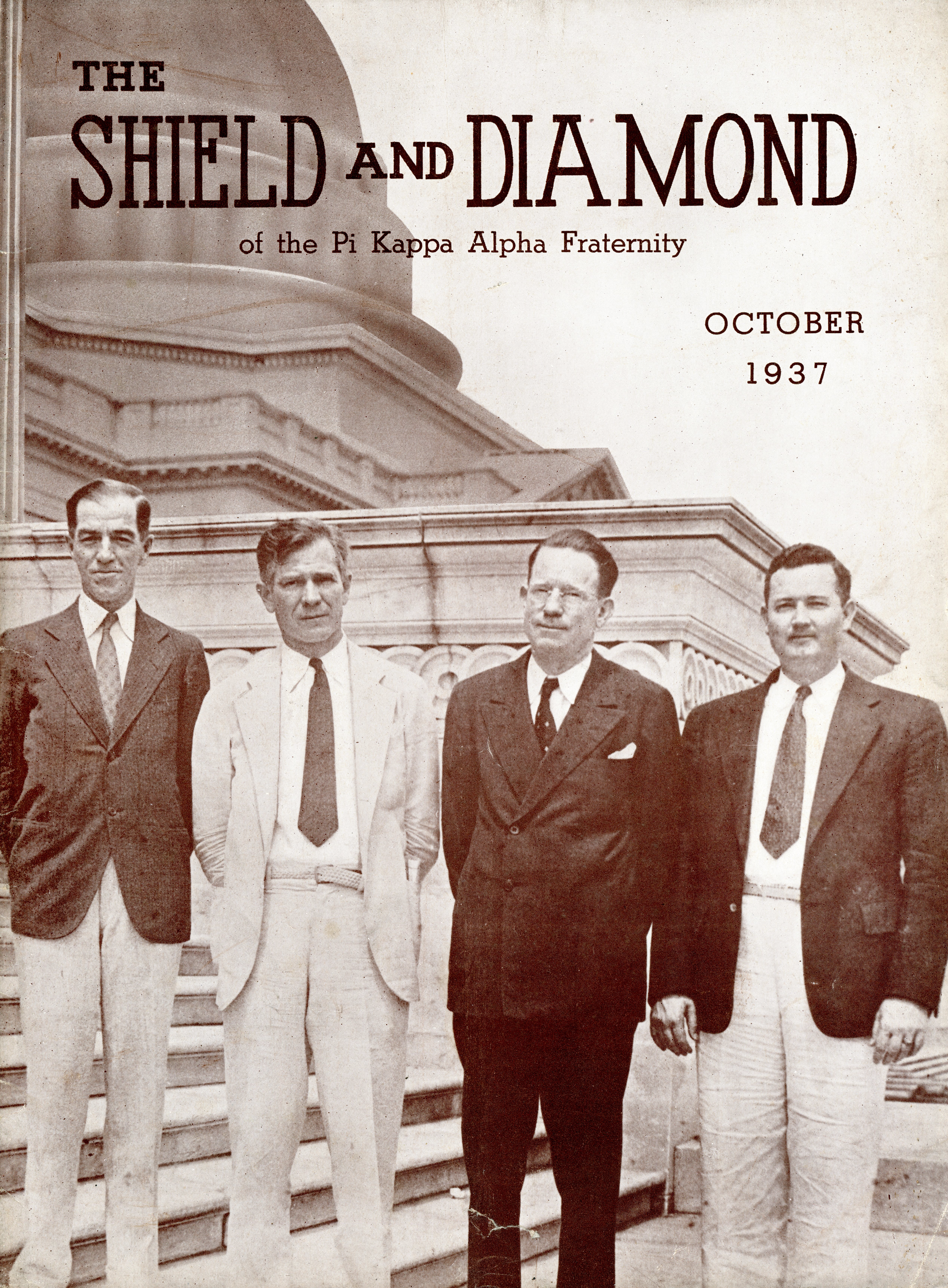 Pike Congressmen, Shield &amp; Diamond Cover, October 1937