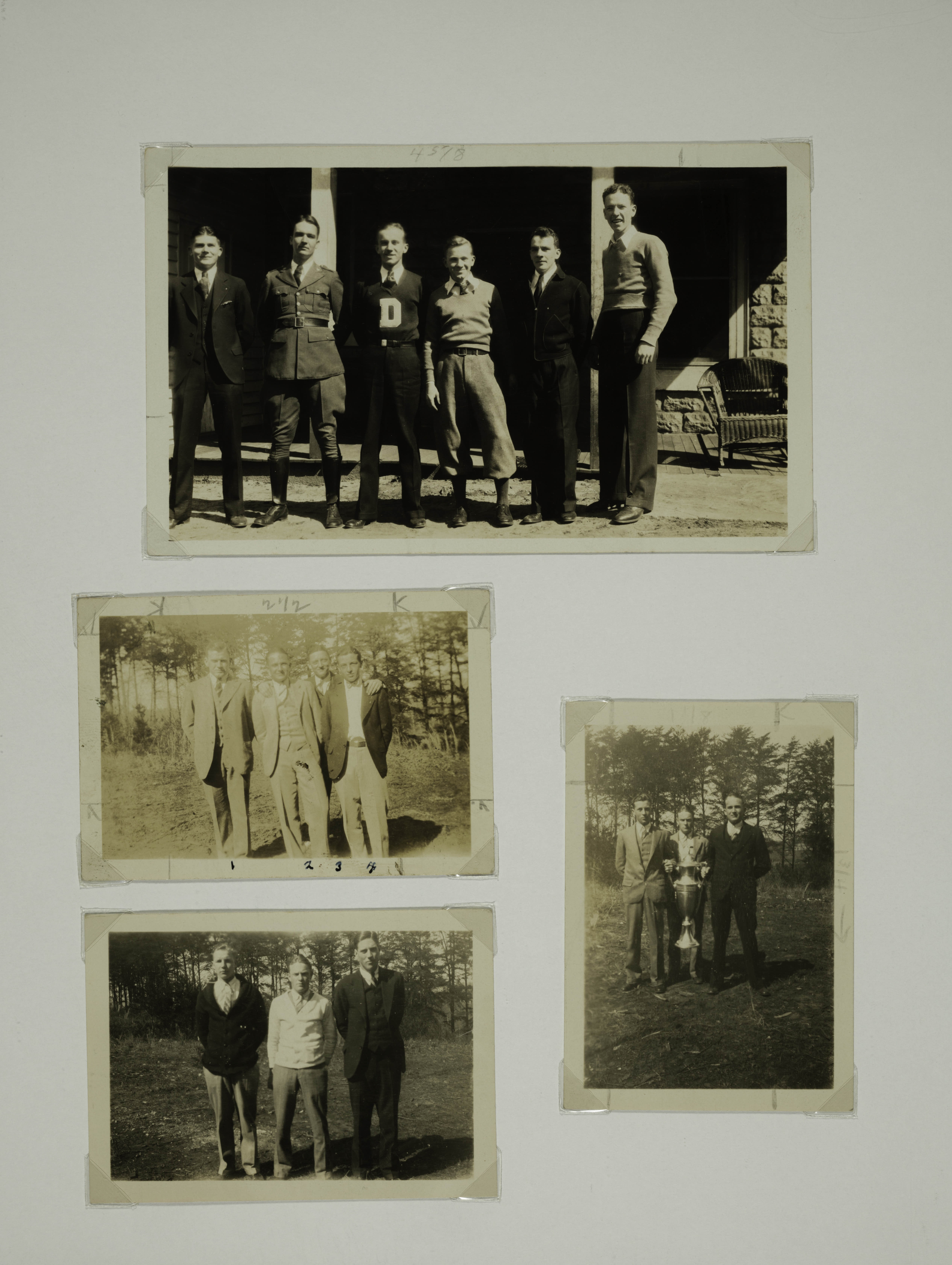 Psi Chapter Photographs, c. 1920s