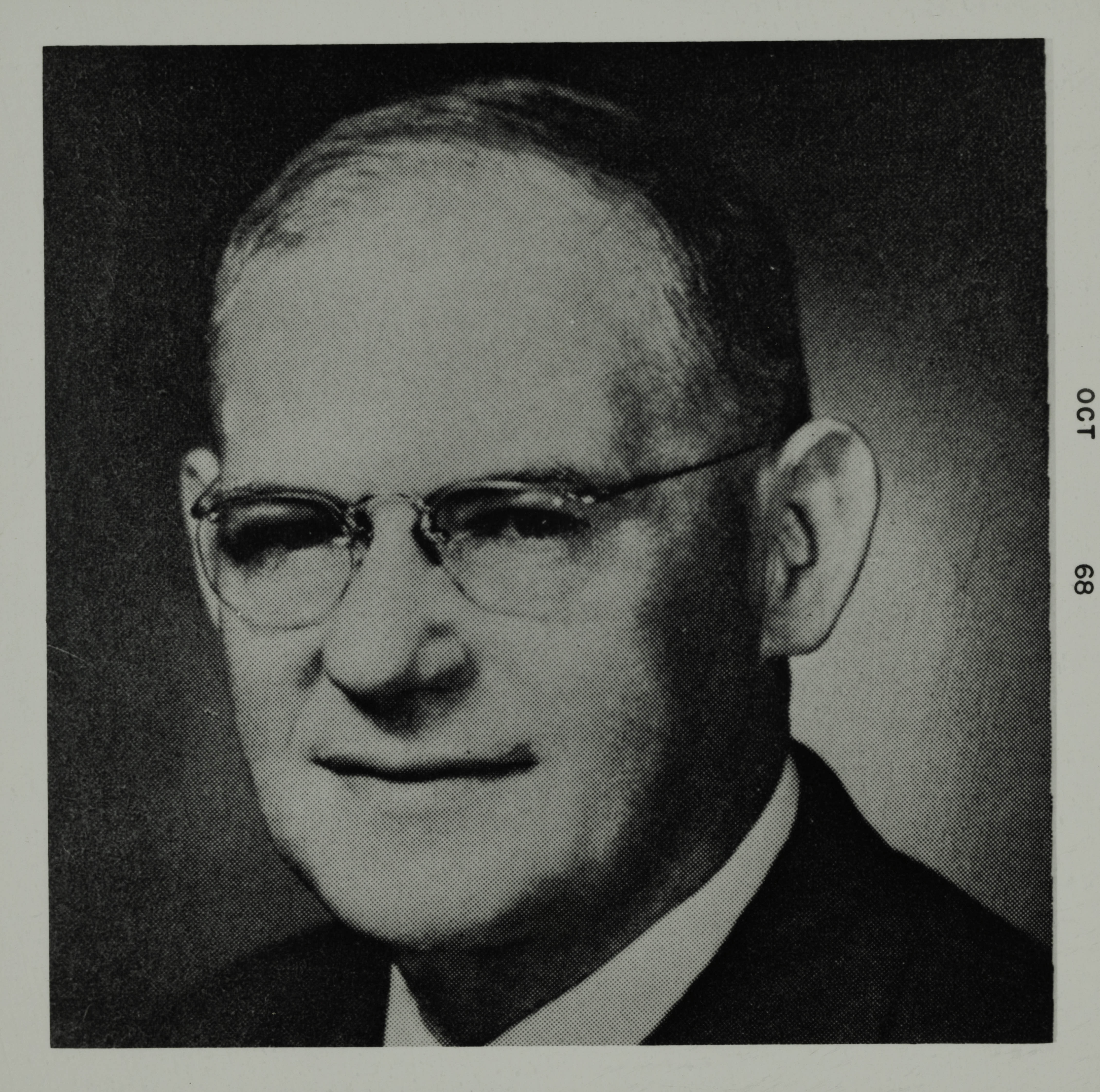 Garland Peyton Portrait Photograph, c. 1960s