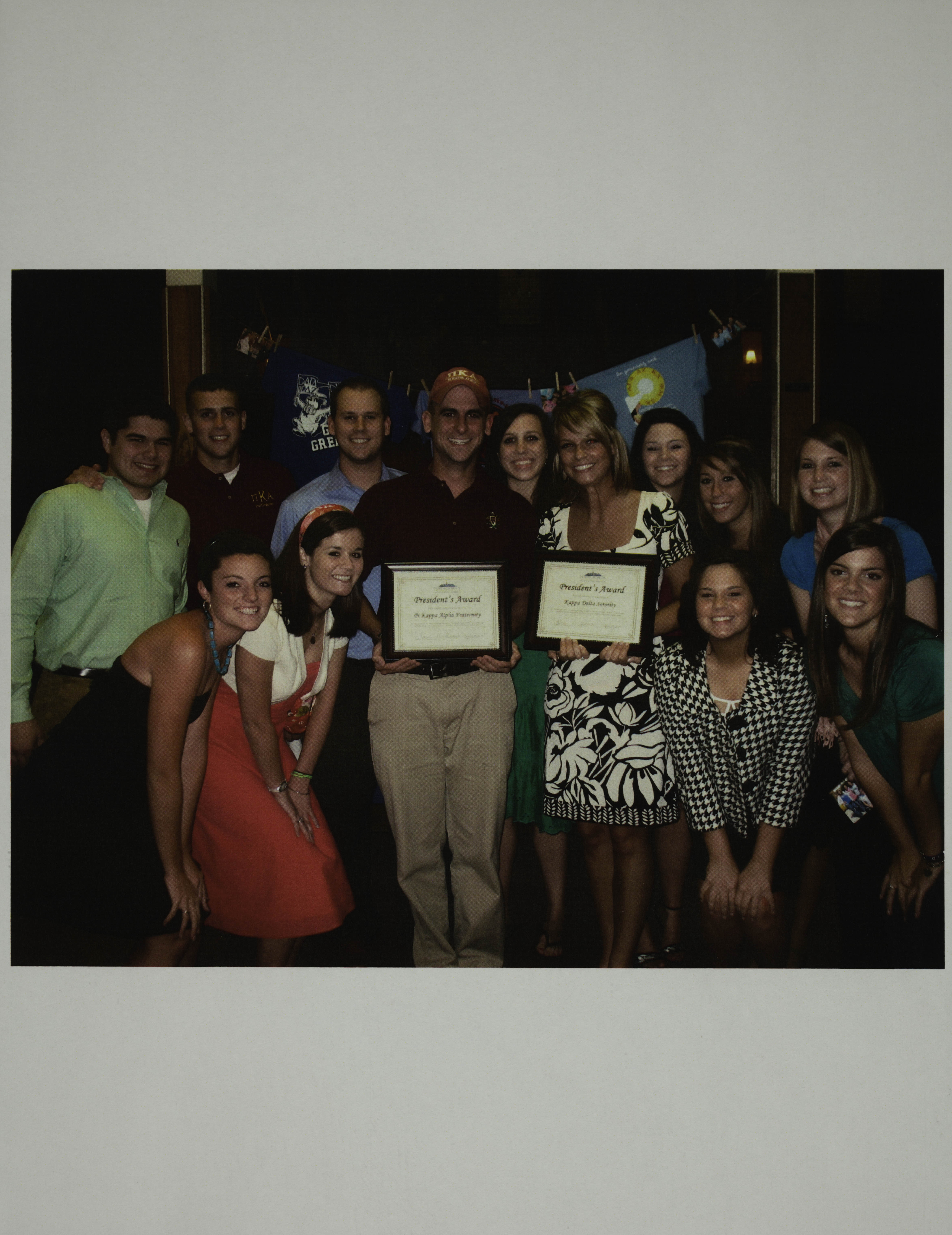 Group of Thirteen With President's Award Certificates Photograph, c. 2000s