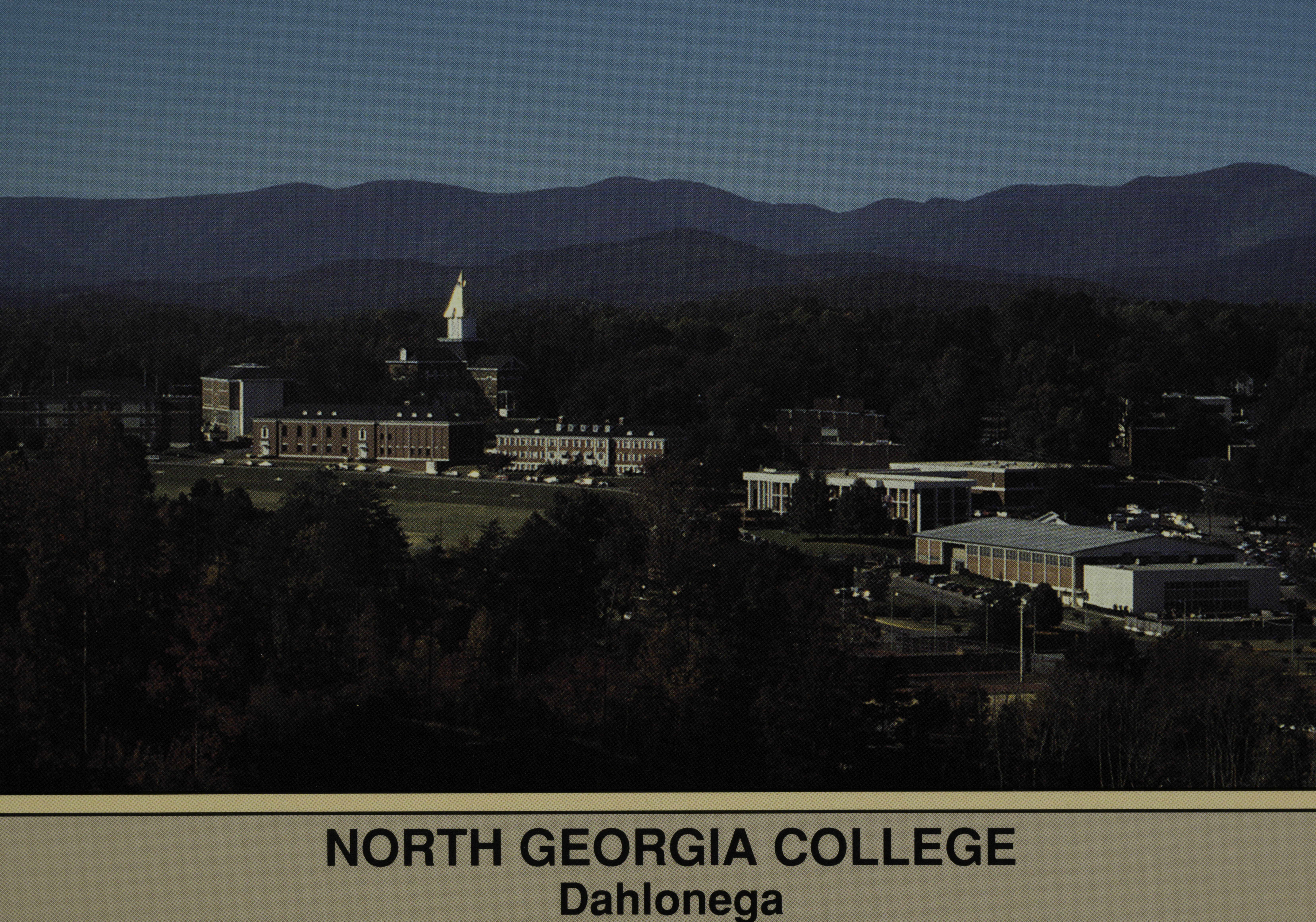 North Georgia College Postcard