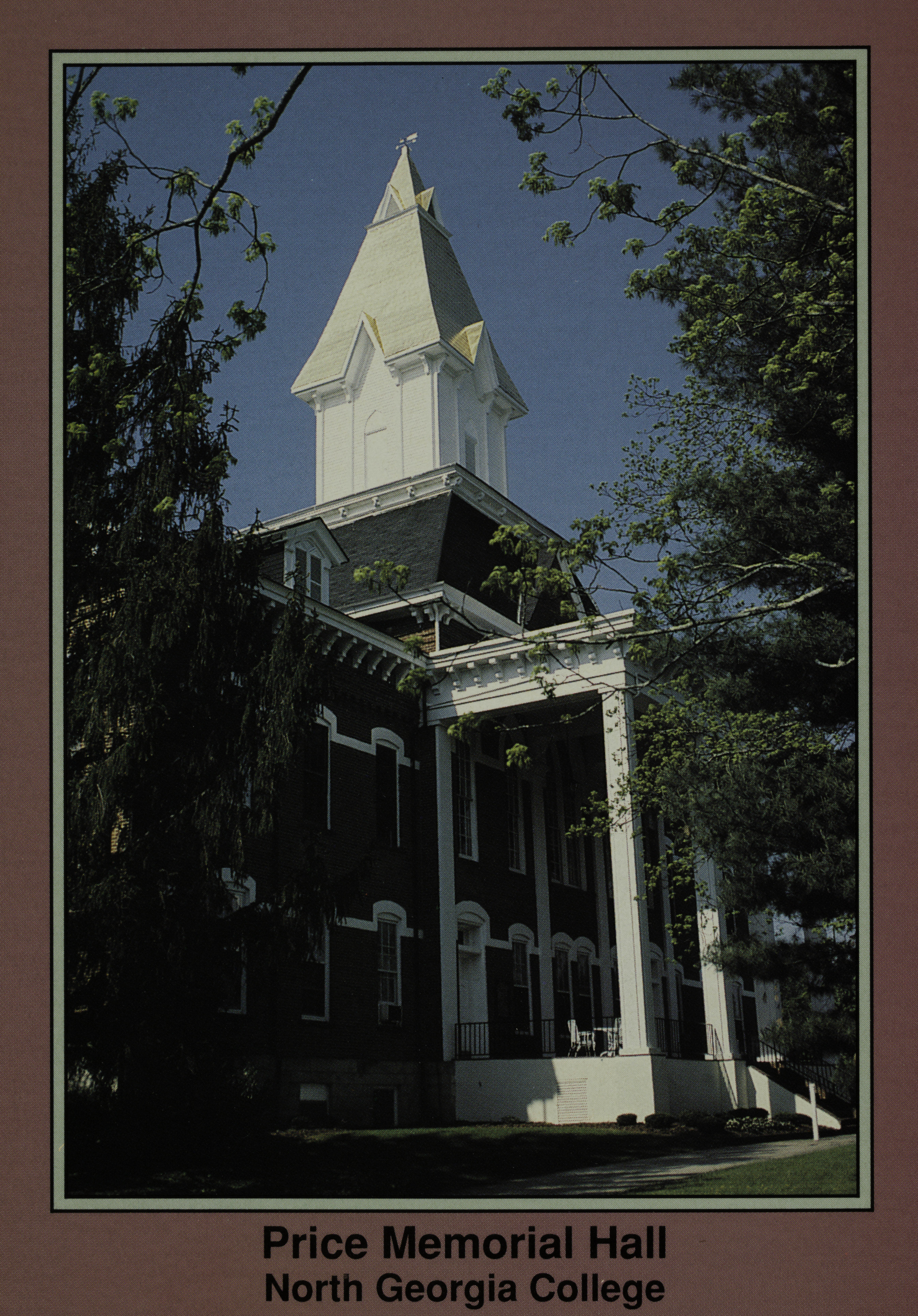 Price Memorial Hall Postcard