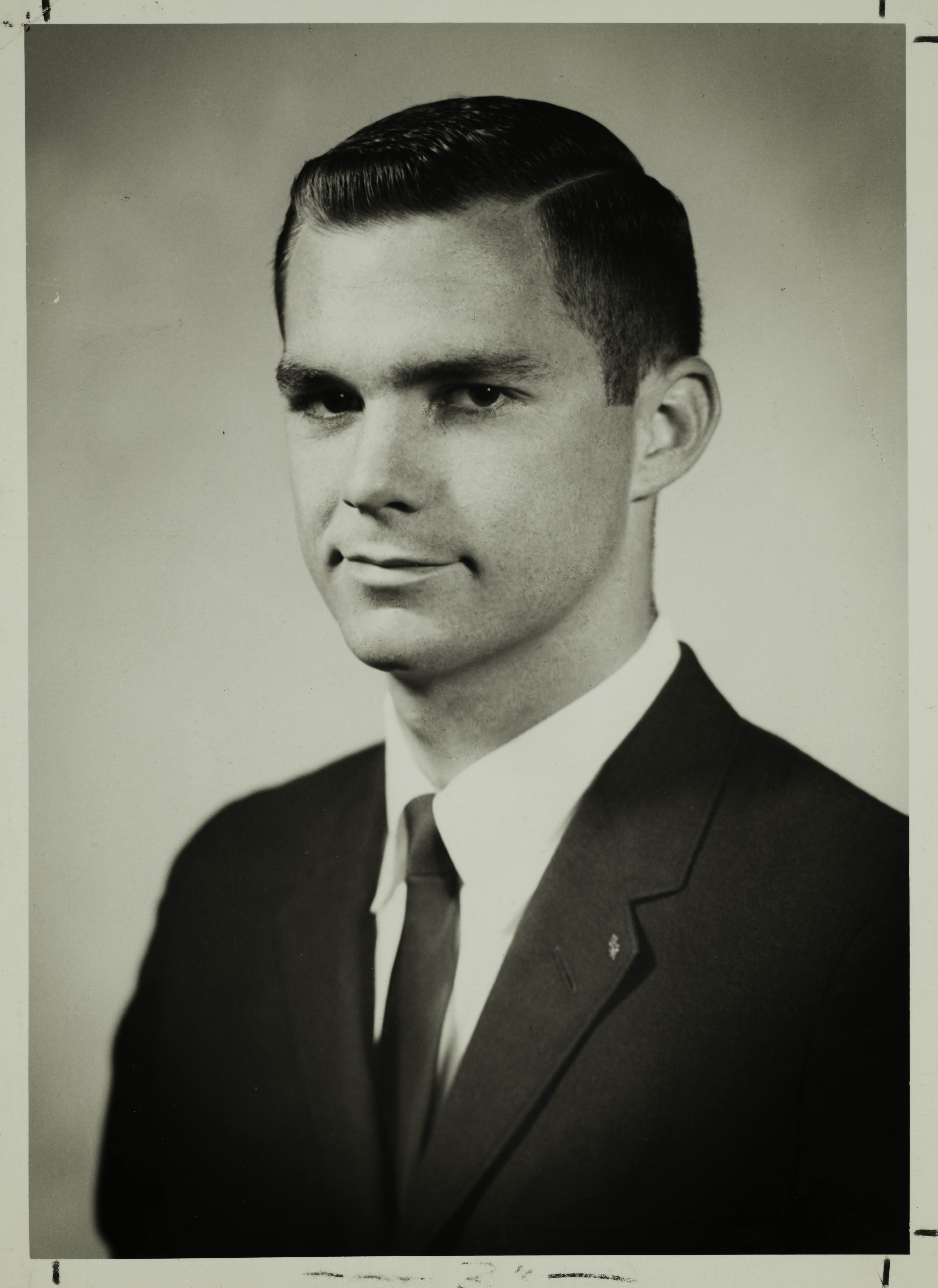 Harvey Hensley Portrait Photograph, October 15, 1964