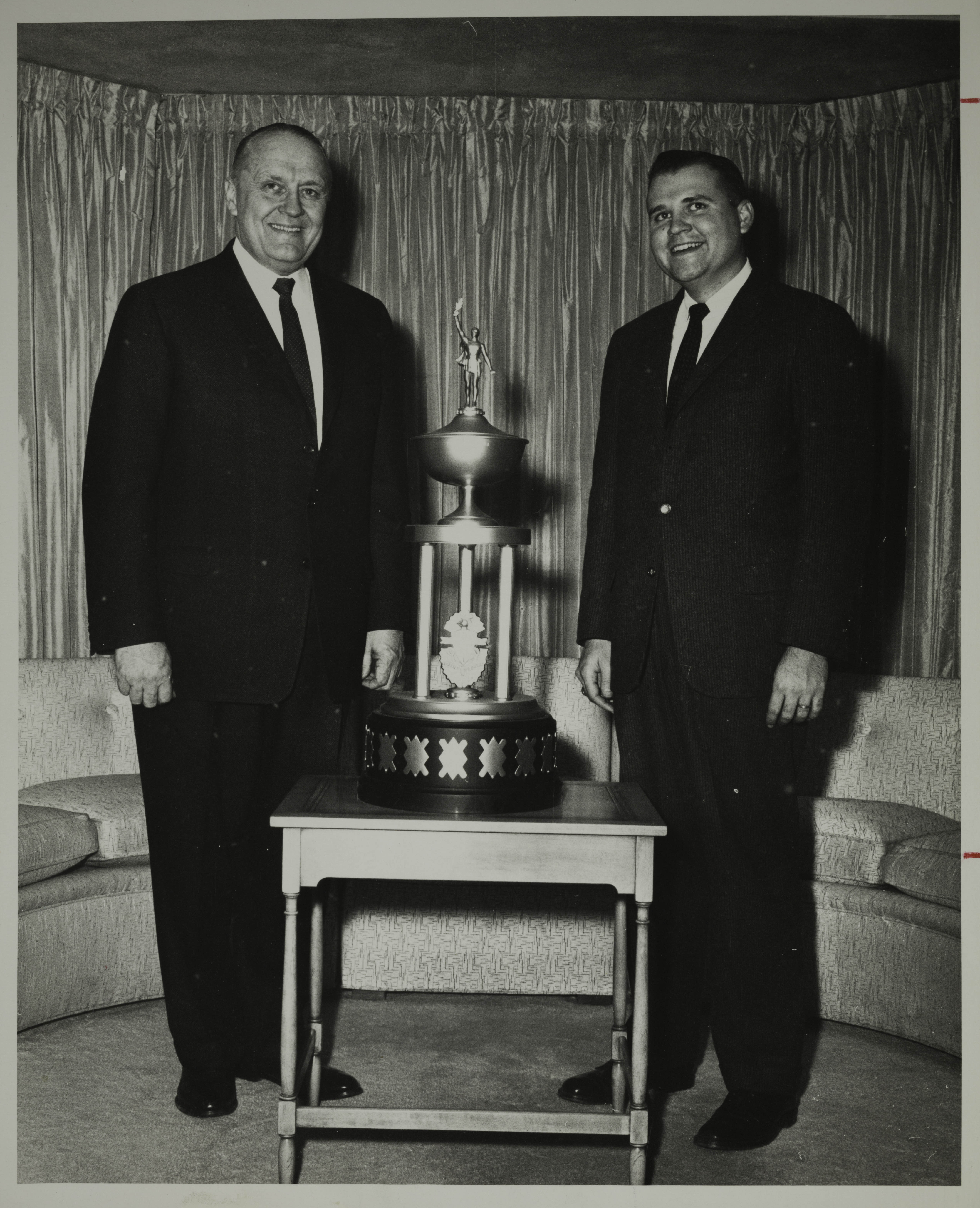 Two Unidentified Pikes With Trophy Photograph