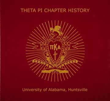 Theta Pi Chapter (University of Alabama, Huntsville) Notebook Cover