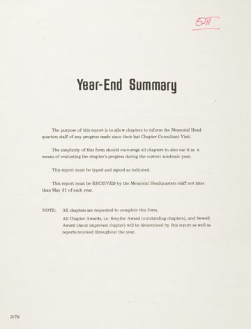 Year-End Summary, May 22, 1981