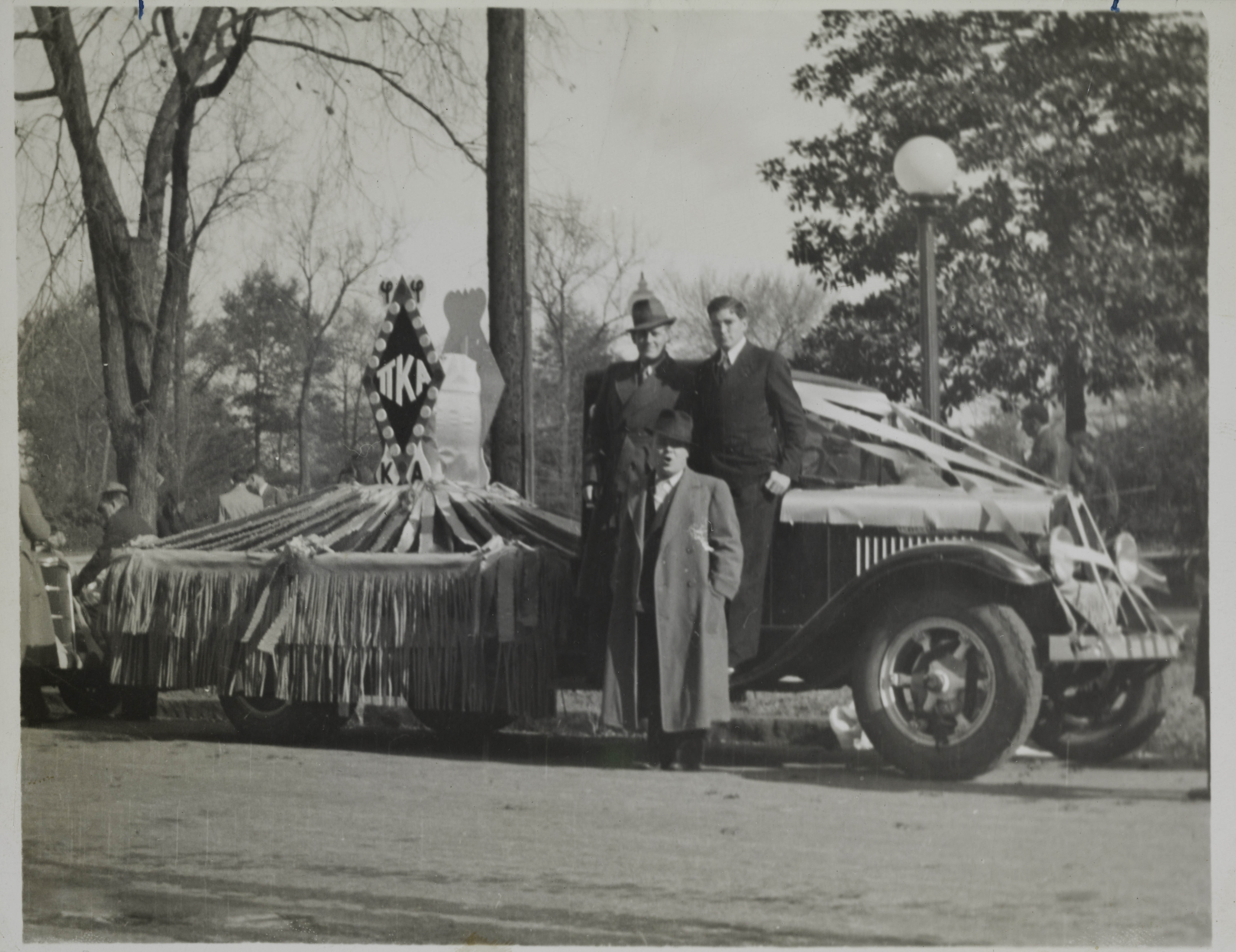 Vickers, Mongle and Clay With Parade Float Photograph, 1935