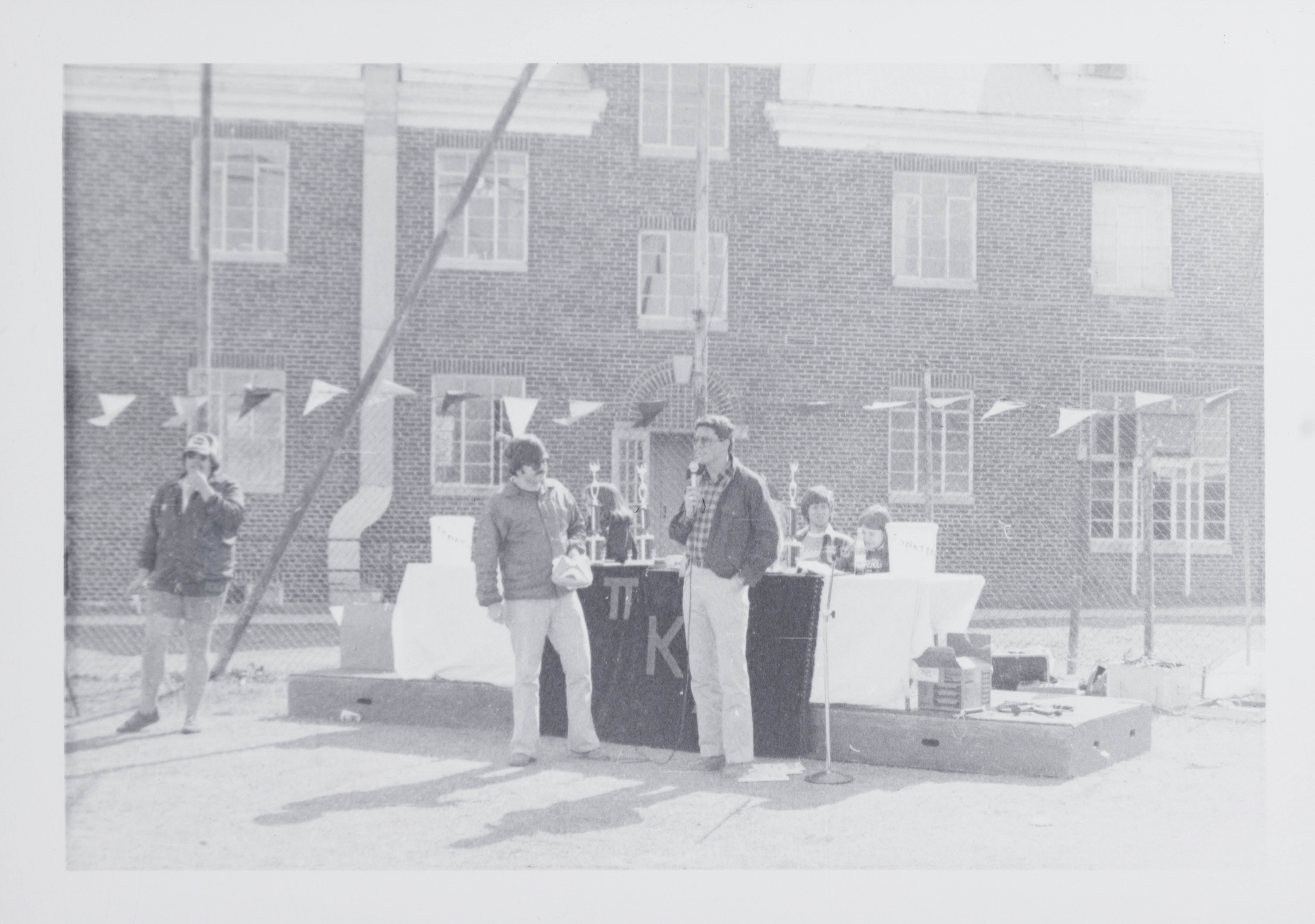 Pi Kappa Alpha Superstar Competition Scoreboard Photograph, 1979