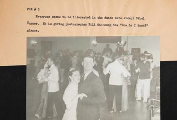 Othel Turner and Guest Dancing at the Gamma Upsilon Chapter Founders' Day Banquet Photograph, c. 1938