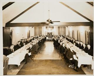 Gamma Upsilon Chapter Founders' Day Banquet Group Photograph, 1937