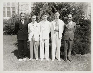 Sas, McLane, Heath, Bauer, and Staub Photograph, 1938