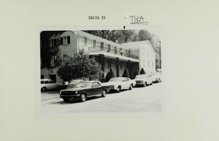 Delta Xi Chapter House Street View Photograph, c. 1975