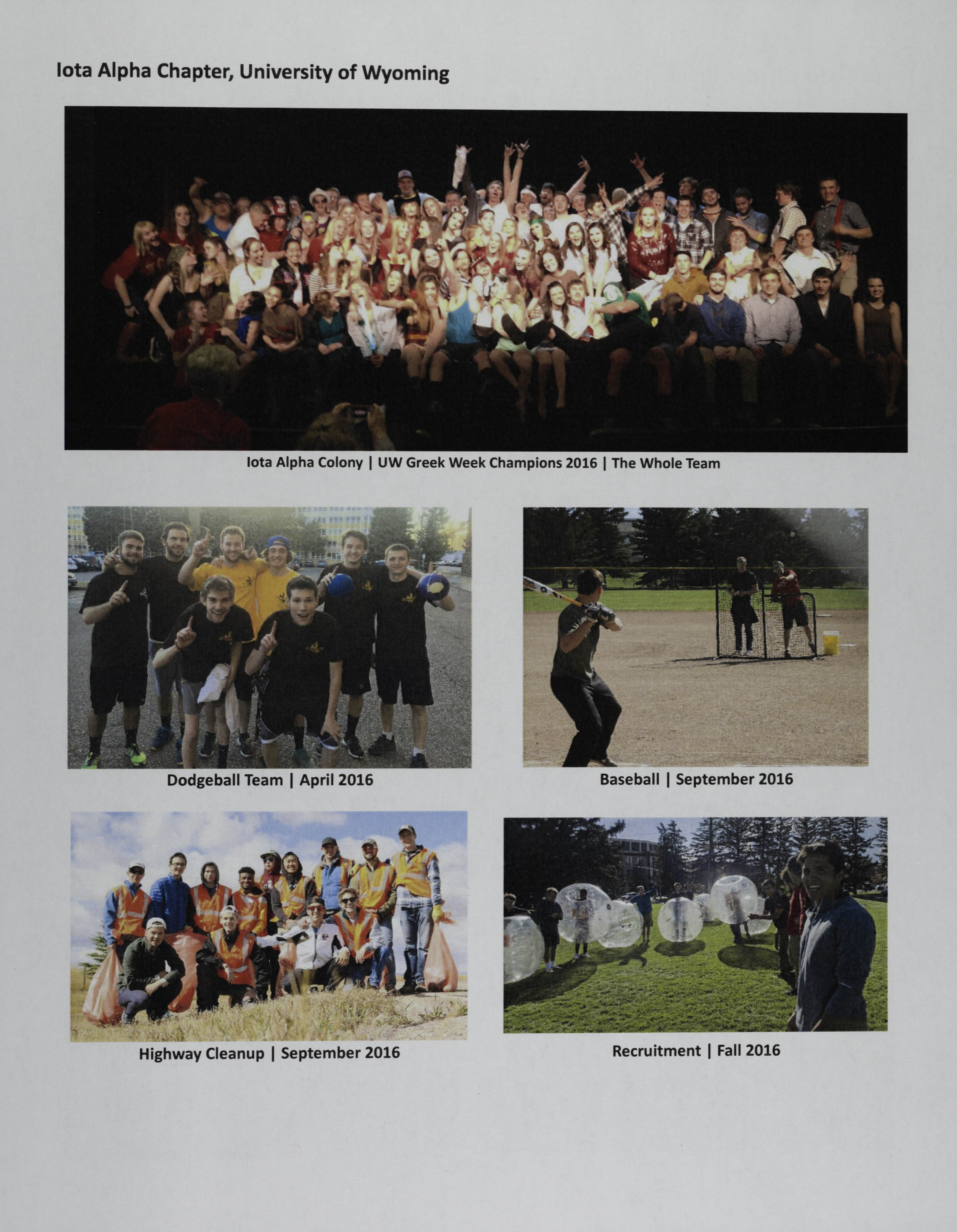 Iota Alpha Chapter Events Photographs, 2016