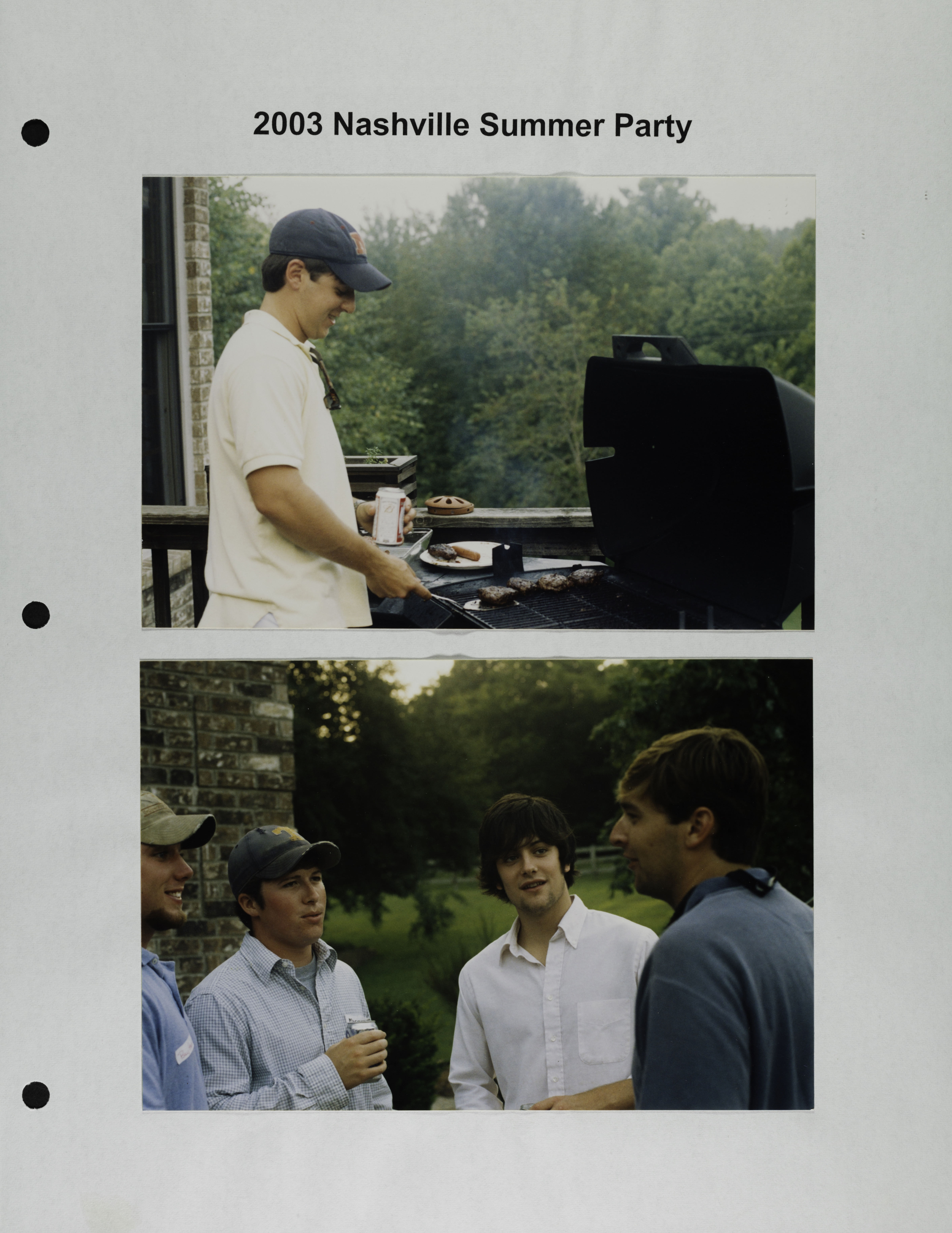 Nashville Summer Party Photographs, 2003