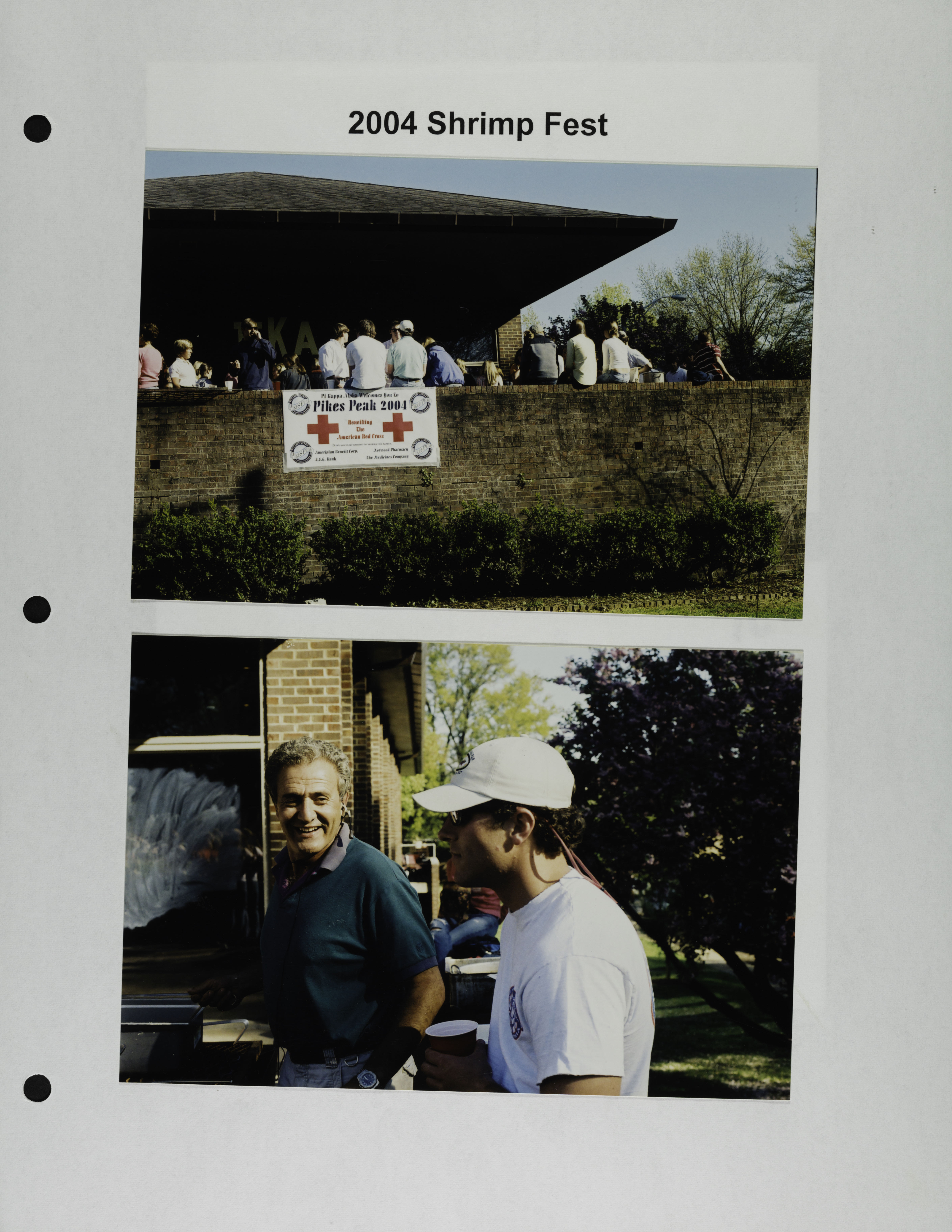 Zeta Chapter Shrimp Fest Photographs, 2004