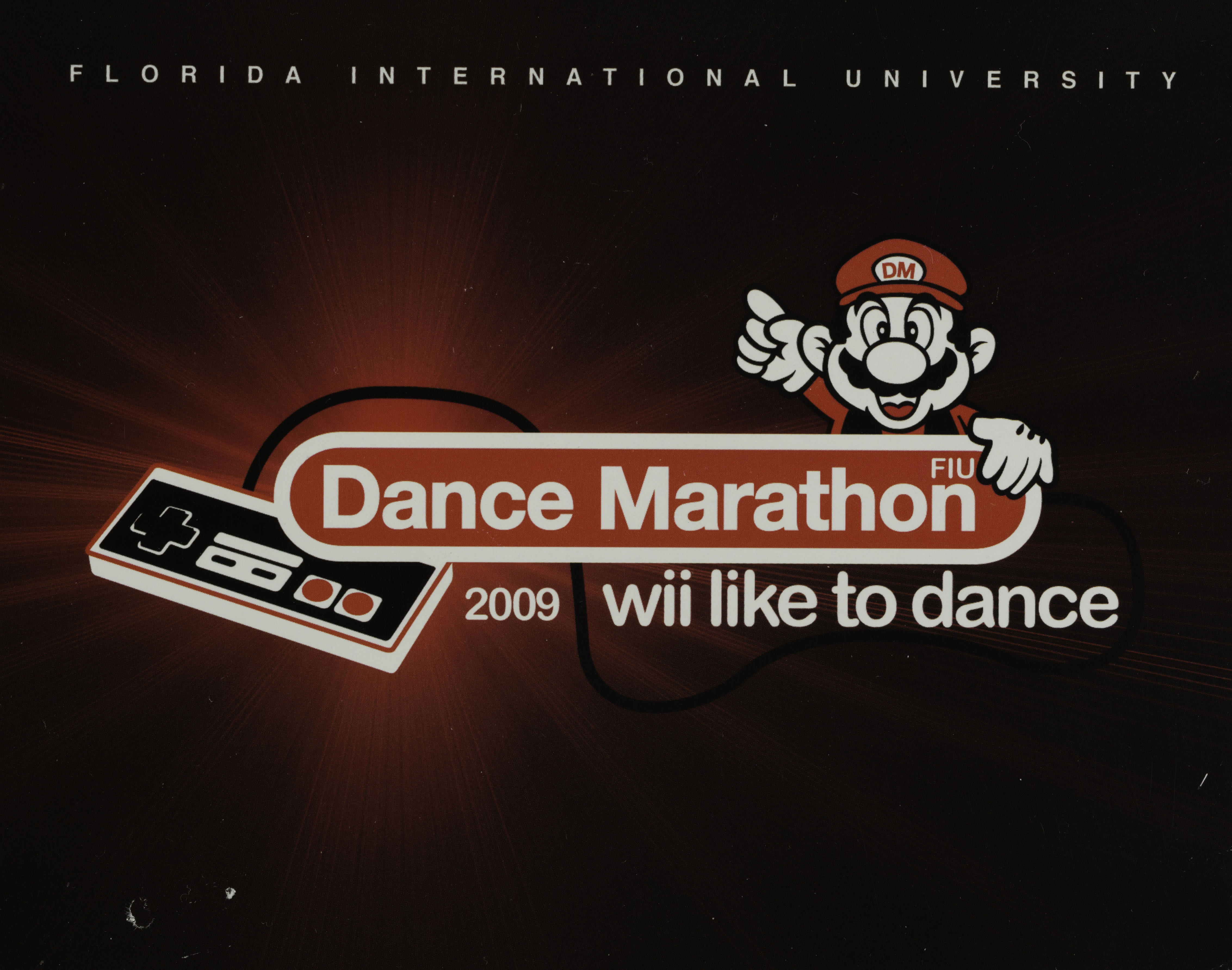 Dance Marathon 2009 Events Calendar Flier