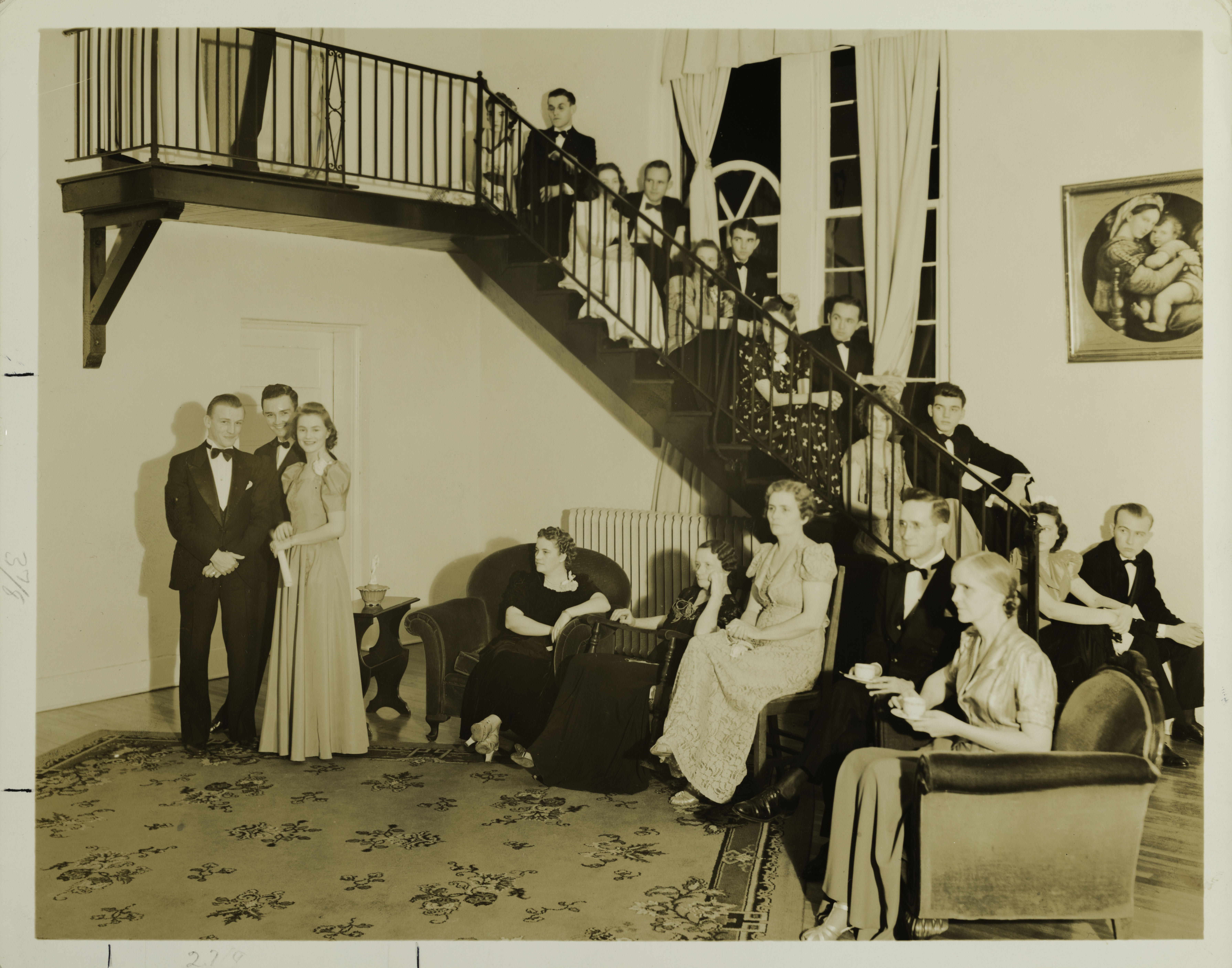 Gamma Theta Chapter Dream Girl Banquet Photograph 1, December 6, 1940