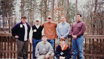 Group of Seven Gamma Theta Chapter Members Photograph, 1999