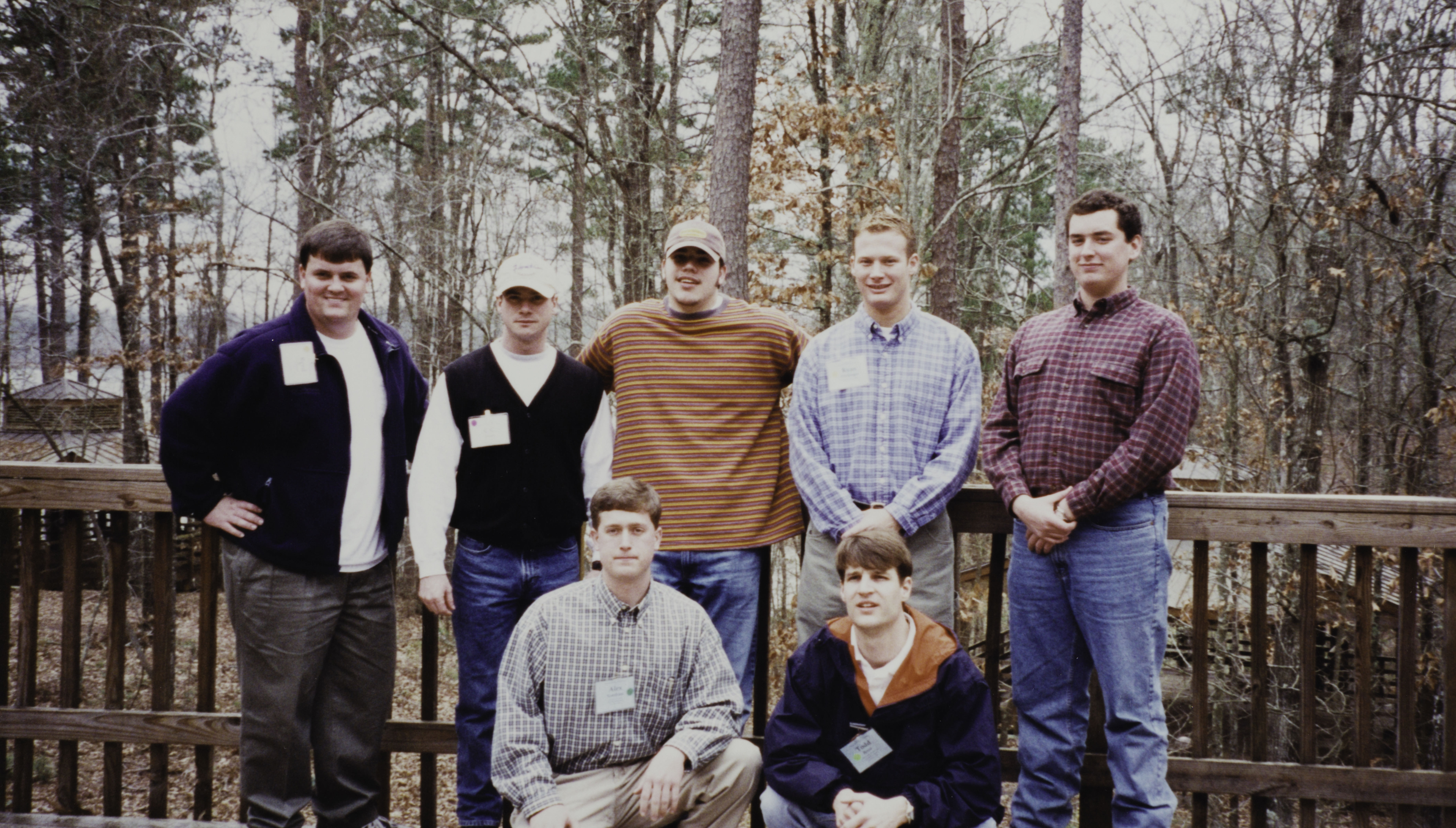 Group of Seven Gamma Theta Chapter Members Photograph, 1999