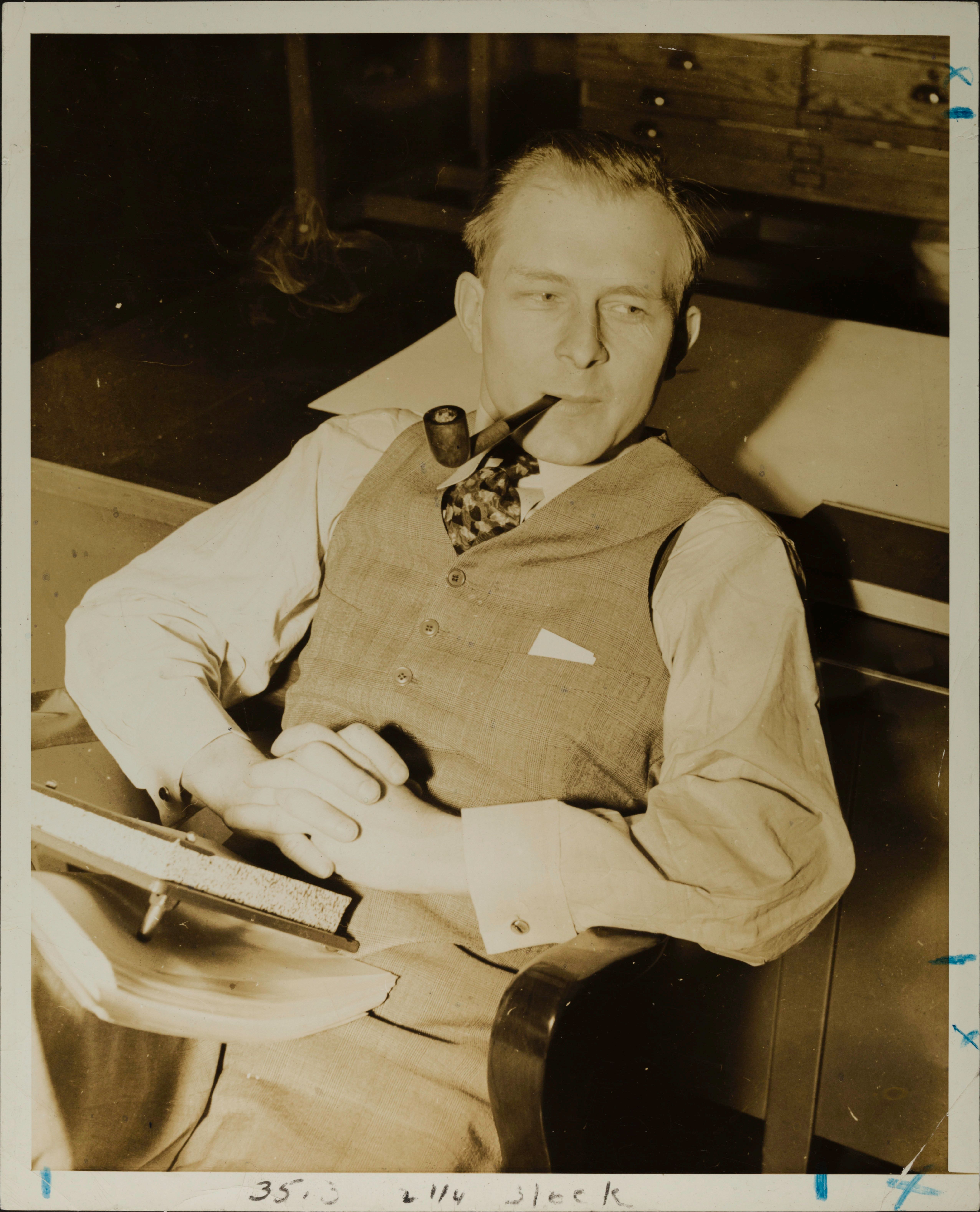 Dillon L. Graham Jr. Portrait Photograph, October 1940