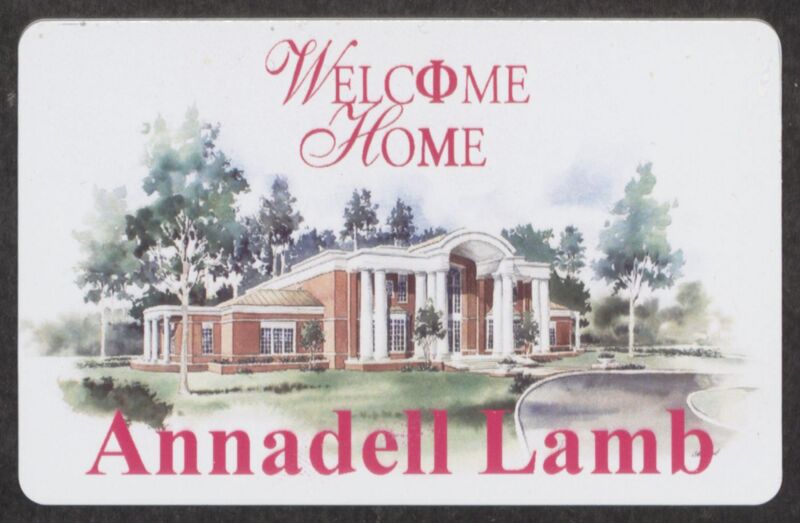 September 24 Annadell Lamb Headquarters Dedication Ceremony Nametag Image