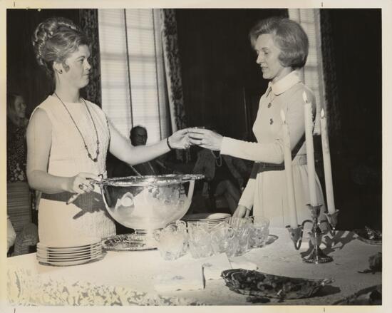 Delta Chi Installation Reception Photograph, April 14, 1973 (image)