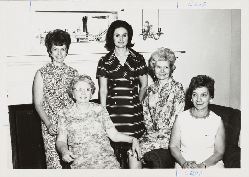 1969 Five Leadership Conference Participants Photograph Image