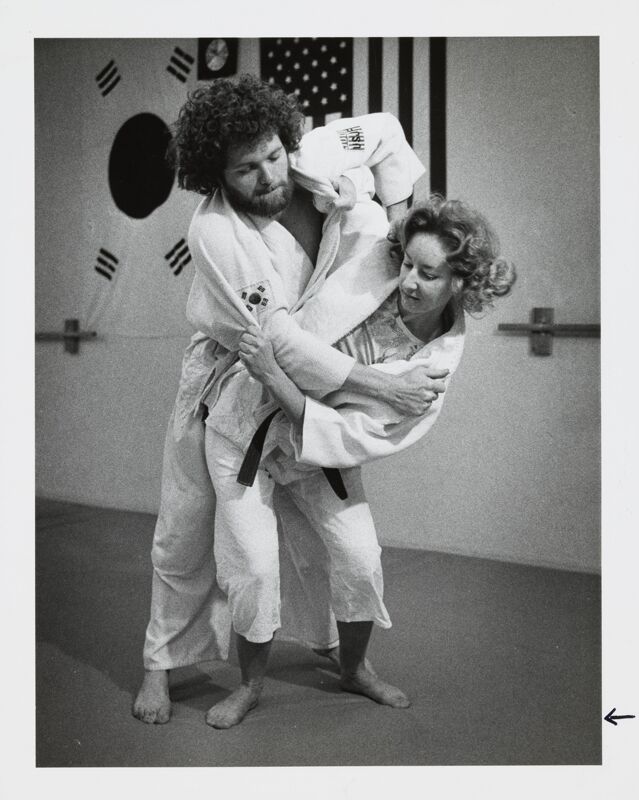 Marilyn Shaw Lewis Judo Photograph, 1978 (Image)