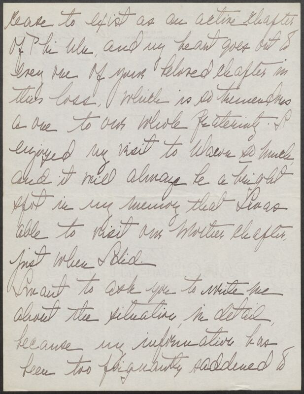 June 8 Nellie S. Hart to May Stute Letter Image