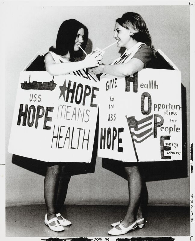1970 Hope Means Health Photograph Image