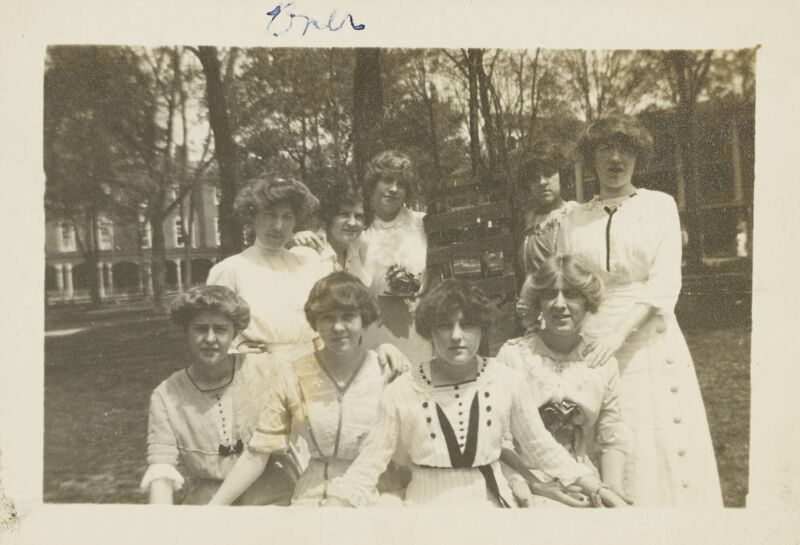 c. 1912 Beta Chapter Members Photograph Image