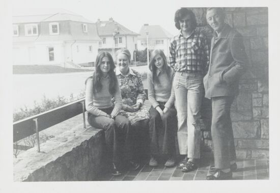 Oth Family at Home Photograph and Envelope, 1973 (image)