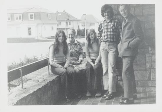 Oth Family at Home Photograph and Envelope, 1973 (image)