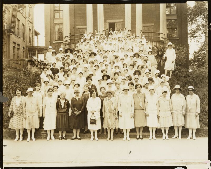 Convention Delegates at Pierce Chapel Photograph, 1927 (Image)