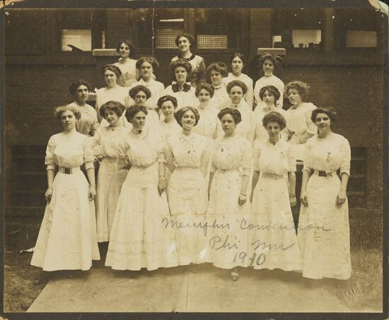 Memphis Convention Group Photograph, 1910 (Image)