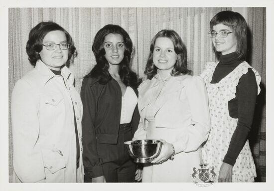 Social Service Award Winners Photograph, 1974 (image)
