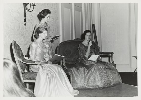 Dallas Alumnae Chapter Members in Founders' Skit Photograph, 1972 (image)