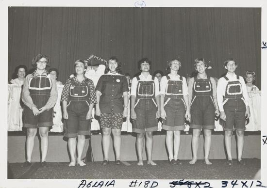 Alpha Epsilon Member Skit at Convention Photograph, 1968 (image)