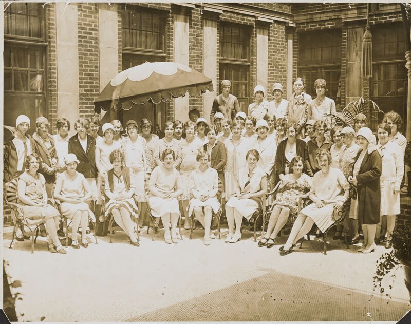 c. 1920s Unidentified District or Province Convention Photograph Image