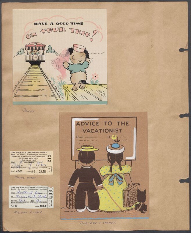 Marion Phillips Convention Scrapbook, Page 2 (Image)