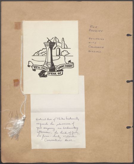 Marion Phillips Convention Scrapbook, Page 8 (image)